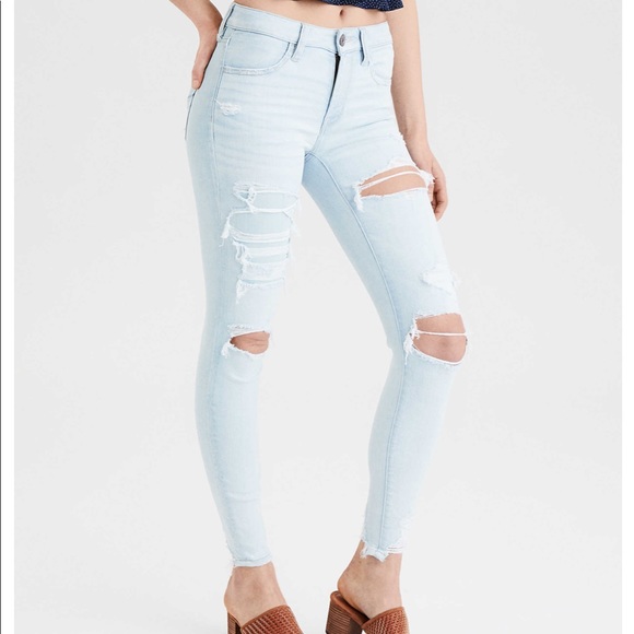 Ae Next Level Jegging Iced Light Indigo 